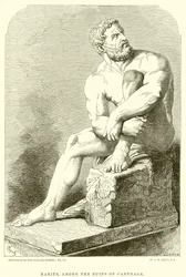 Marius parmi les ruines de Carthage