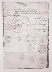 Contrat de mariage de Charles I