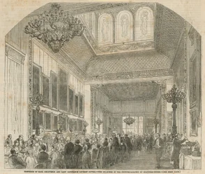 Mariage du comte Grosvenor et de Lady Constance Leveson Gower