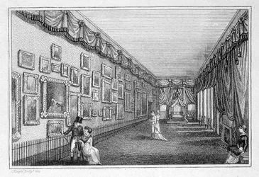 Exposition de broderies de Mary Linwood à Savile House