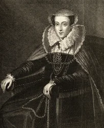 Marie Stuart (1542-87) (gravure)