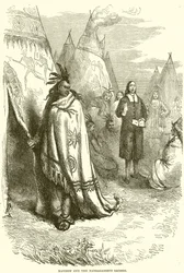 Mayhew et le sachem Narragansett