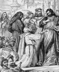 Mesure pour Mesure - Illustration dans « Œuvres complètes de William Shakespeare » 1866 - Les illustrations et la forme générale de cette édition sont empruntées à Cassell