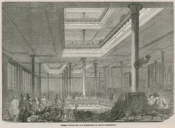 Entrepôt de Messrs Pawson and Co