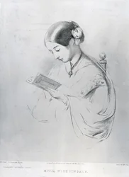 Mlle Florence Nightingale (1820-1910) 1854