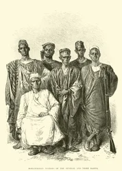 Nègres musulmans des bassins du Sénégal et du Niger (gravure)