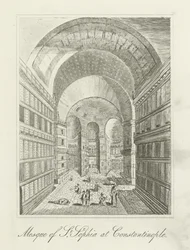 Mosquée Sainte-Sophie à Constantinople