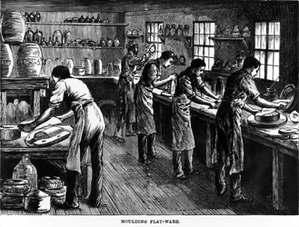 Moulage de couverts, 19ème siècle