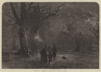 "En mouvement," un croquis dans St James