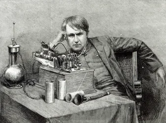 Le nouveau phonographe de M. Edison