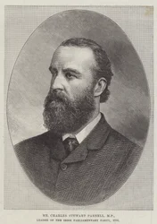 M. Charles Stewart Parnell, MP, chef du parti parlementaire irlandais
