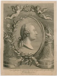 Musée de M. Cox. Gravé comme frontispice à l