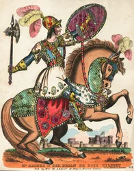 M. Haines en Sir Brian de Bois-Guilbert dans La Jeune Fille de Juda