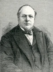 M. John Young, maire de Sydney, illustration de The Graphic 8 mai 1886