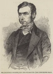 M. Roundell Palmer, député de Plymouth (gravure)