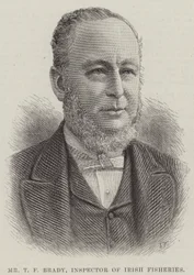 M. T F Brady, inspecteur des pêches irlandaises