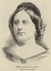 Mme Charles Dickens (gravure)