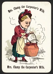 Mme Clamp, la femme du charpentier
