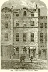 Maison de Mrs. Fitzherbert, 1820