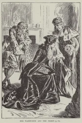 Mme Wadsworth et le prêtre