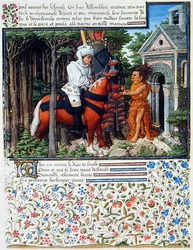 Ms. 2597 Cœur et Désir parlent au nain, Jalousie, édition fac-similé de 