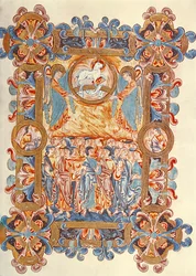 Ms 274 (Y-6) fol.158 La multitude adorant l