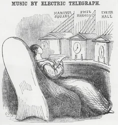 Musique par télégraphe électrique