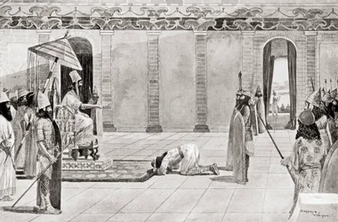 Nabonidus, roi de Babylonie, tiré de Hutchinson