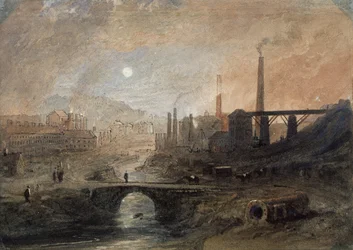 Usines sidérurgiques de Nantyglo, c.1829