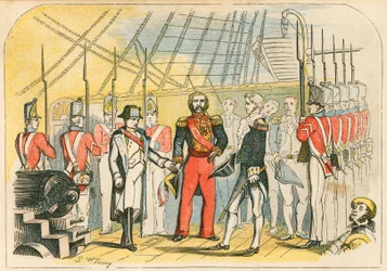 Napoléon se rendant aux Anglais