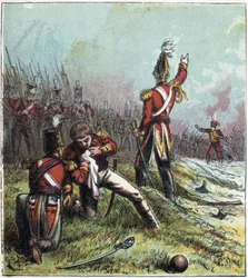 Guerre napoléonienne : la bataille de La Corogne (La Coruña) en Espagne le 16/01/1809 : elle opposa l