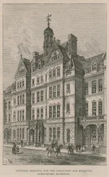Hôpital National pour les Paralysés et Épileptiques, Queen Square, Bloomsbury