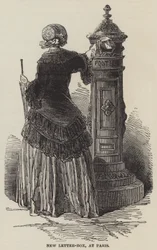 Nouvelle boîte aux lettres, à Paris