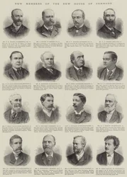 Nouveaux membres de la nouvelle Chambre des communes