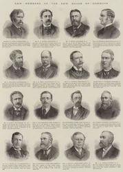 Nouveaux membres de la nouvelle Chambre des communes