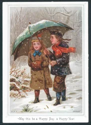 Carte de vœux du Nouvel An