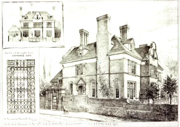 No.17 Kelston, St. Johns Avenue, de The Building News, 10 février 1882