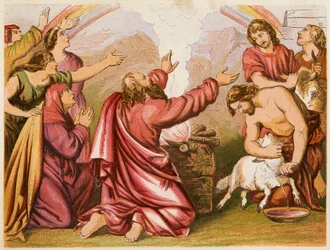 Le sacrifice de Noé