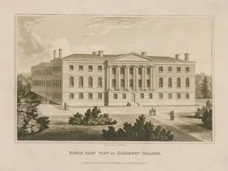 Vue nord-est du Highbury College