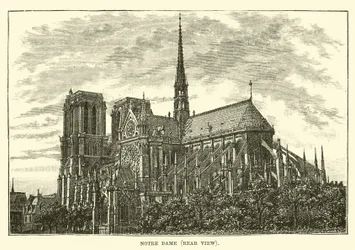 Notre-Dame, vue arrière