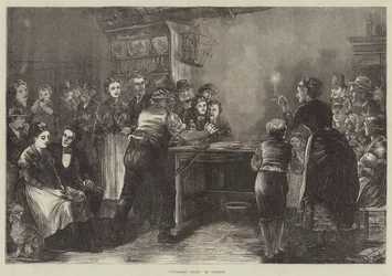 "Nuit de novembre" en Irlande (gravure)