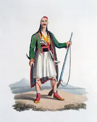 Officier des spahis, 1818