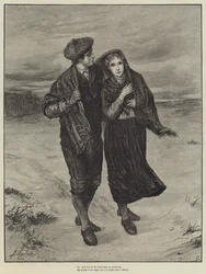Oh! étais-tu dans le froid glacial, sur cette lande là-bas