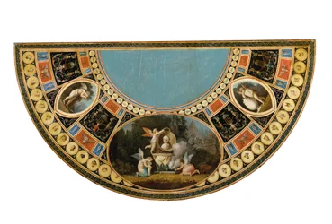 Une des deux tables à thé George III, possiblement irlandaise, vers 1780