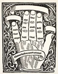 Une des mains du compotus de la Partie II