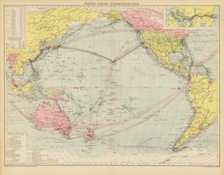 Océan Pacifique, communications