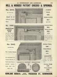 Page du Compendium des architectes, géomètres et ingénieurs 1892