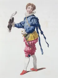 Page à la cour pendant le règne d