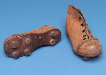 Paire de bottes pour enfant, taille 7, années 1920