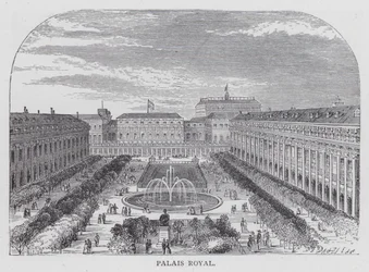Paris, Palais Royal (gravure)